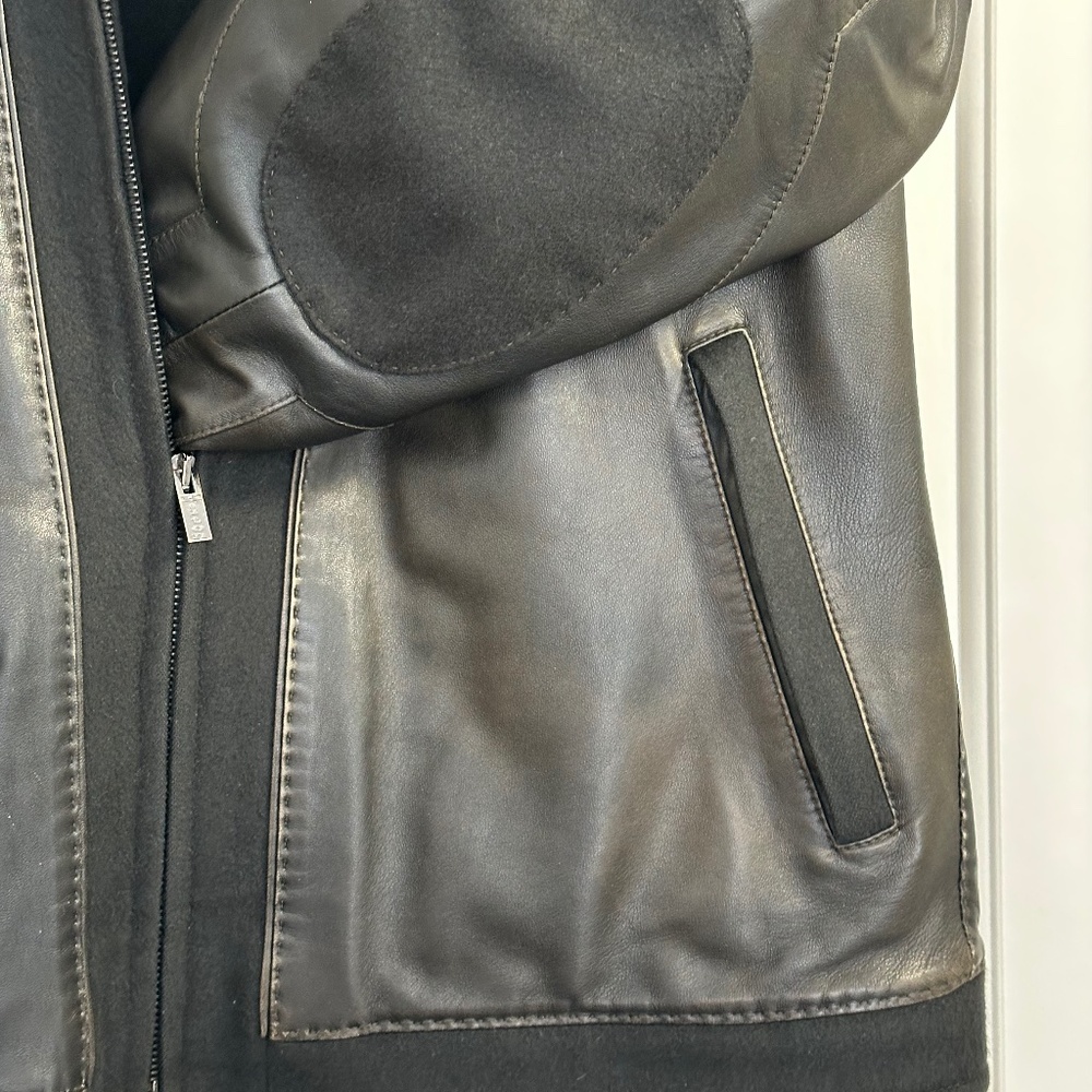 Kiton Lambskin Jacket / Custom Order Mens SZ 50 / 40R US - Picture 8 of 15